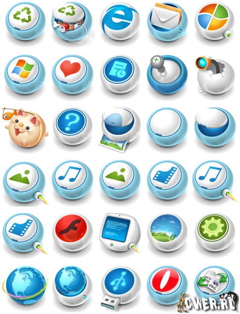 Rounder Icons