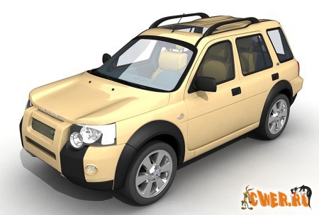 Freelander 3d model