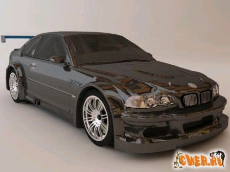 BMW M3 GTR 3d model