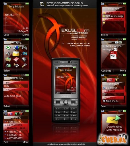 Темы для Sony Ericsson.