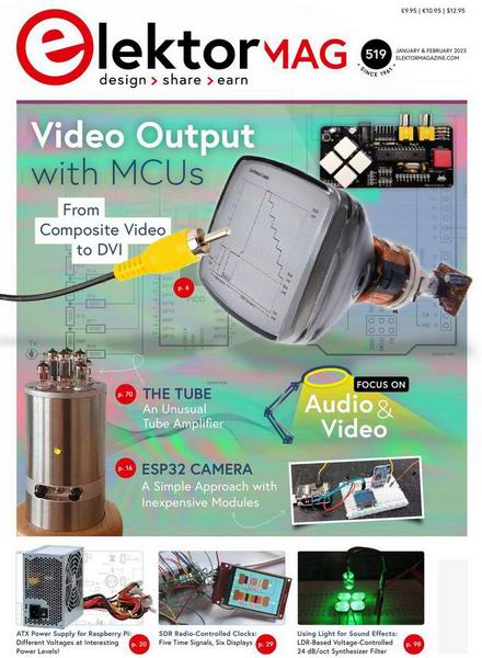 Elektor Mag Elektorlabs Elektor Electronics January-February №1 2023 №519