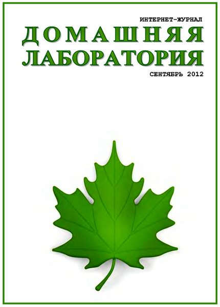 Домашняя лаборатория №9 2012