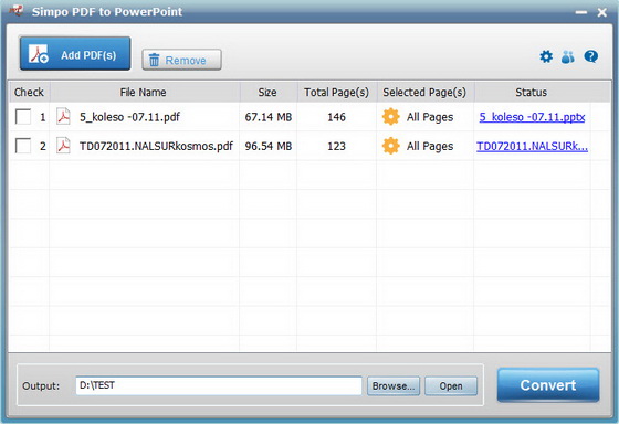 Simpo PDF to PowerPoint Converter 1.3.1.0