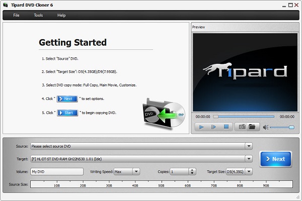 Tipard DVD Cloner 6.2.12