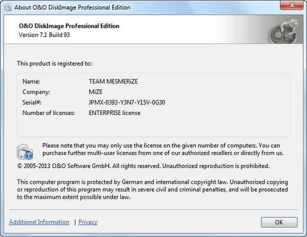 O&O DiskImage Professional