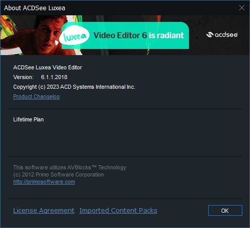 ACDSee Luxea Video Editor