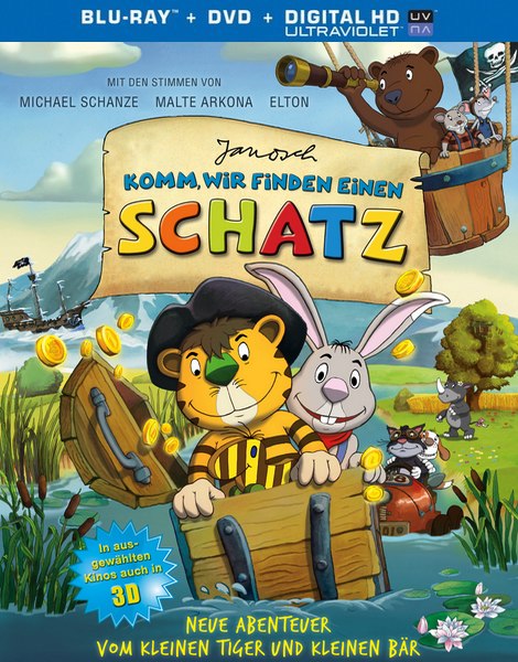 Корабль сокровищ / Janosch: Komm, wir finden einen Schatz (2012) HDRip