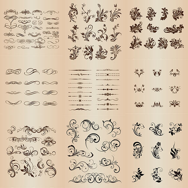 Decorative design elements (Cwer.ws)