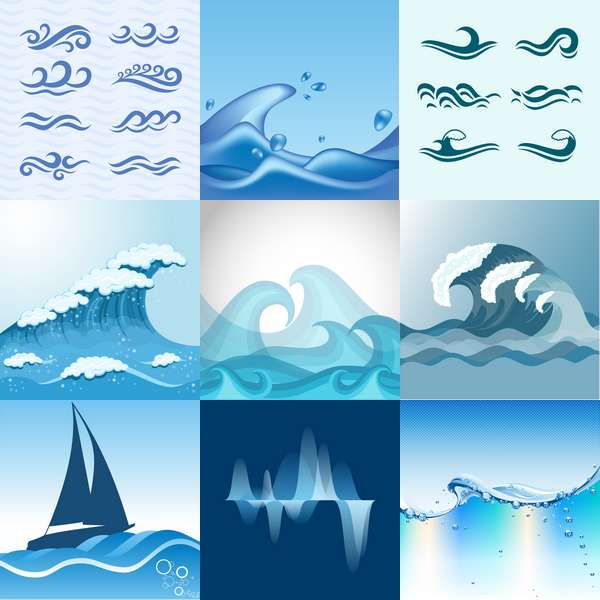 Waves vector set (Cwer.ws)