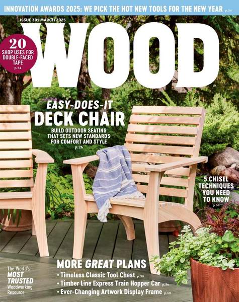 Wood Magazine №301 March 2025