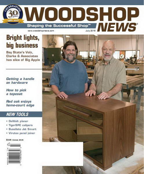 Woodshop News №7 (July 2016)