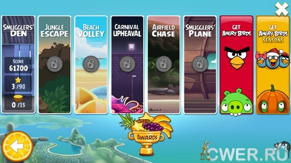 Angry Birds Rio: Smugglers' Plane