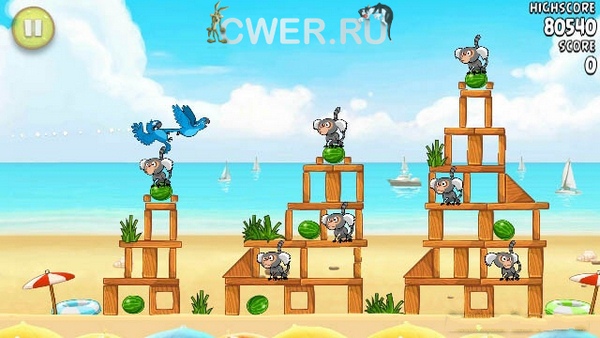 Angry Birds Rio: Smugglers' Plane