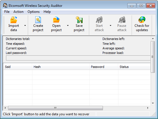 Elcomsoft Wireless Security Auditor