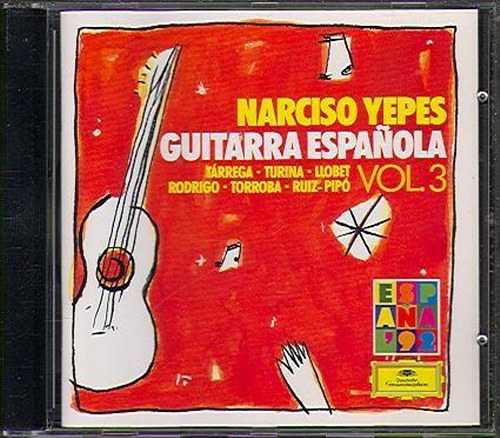 Narciso Yepes. Guitarra Espanola: 5CD box (1992)