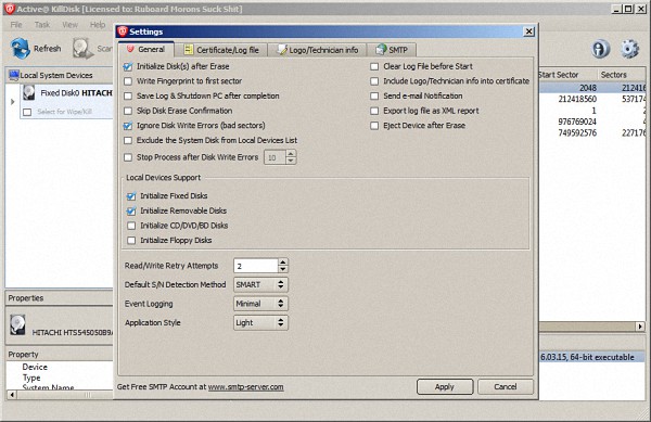 Active KillDisk Professional 10.1.1