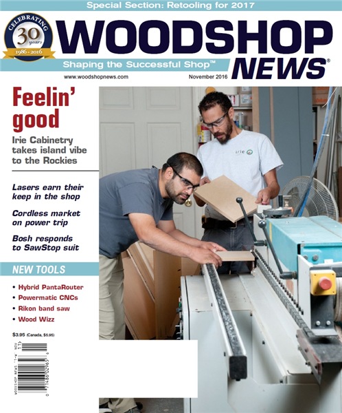 Woodshop News №11 (November 2016)