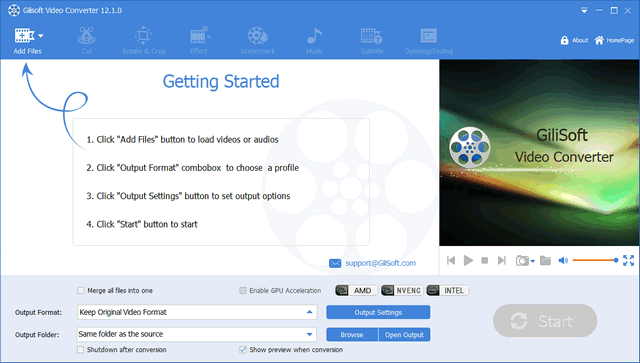 GiliSoft Video Converter 12.1.0