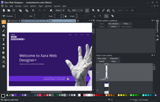 Xara Web Designer+ 23