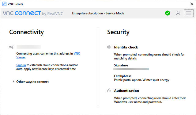 VNC Connect Enterprise 6.10.1