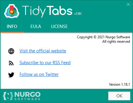 TidyTabs Professional 1.18.1