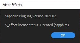 Boris FX Sapphire Plug-ins 2021.02 for Adobe / OFX