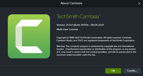 TechSmith Camtasia 2021