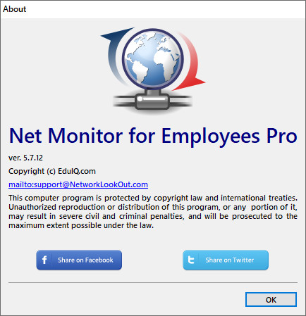 EduIQ Net Monitor for Employees Professional 5.7.12