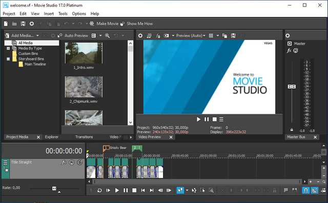 MAGIX VEGAS Movie Studio 17.0.0.103 / Platinum 17.0.0.143