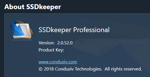 Condusiv SSDkeeper Professional / Server 2.0.52