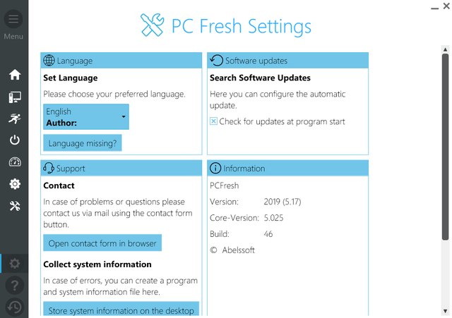 Abelssoft PC Fresh 2019 5.17 Build 46