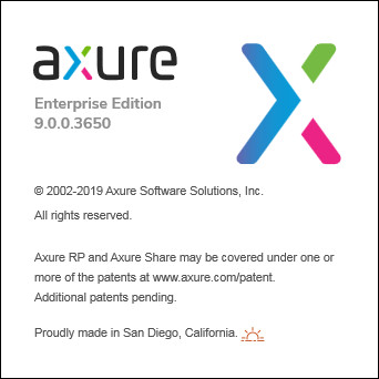 Axure RP Pro / Team / Enterprise 9.0.0.3650