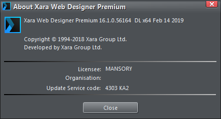 Xara Web Designer Premium 16.1.0.56164