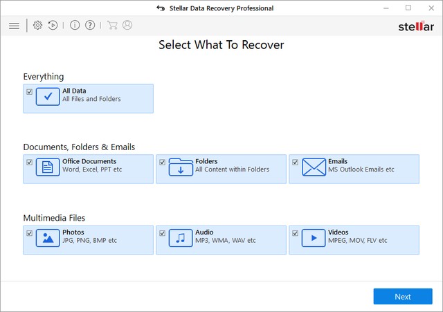 Stellar Phoenix Windows Data Recovery Professional 8.0.0.0