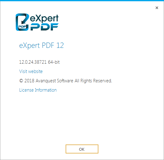 Avanquest eXpert PDF Ultimate 12.0.24.38721