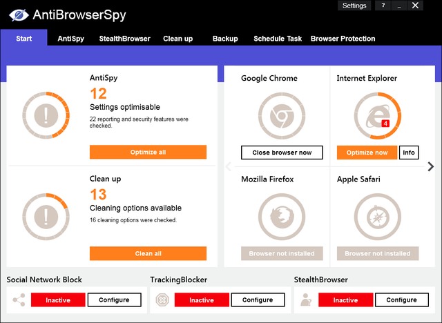 Abelssoft AntiBrowserSpy 2019.257