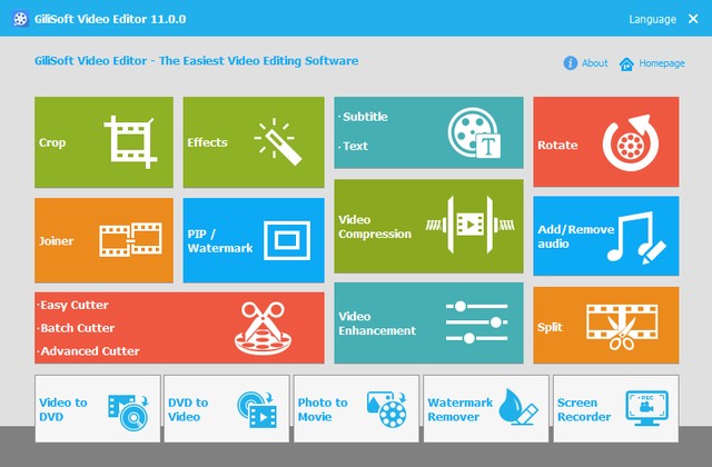 GiliSoft Video Editor 11.0.0