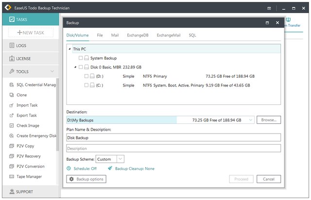 EaseUS Todo Backup Technician 11