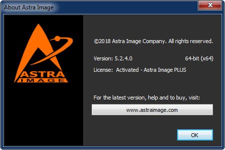 Astra Image PLUS 5.2.4.0