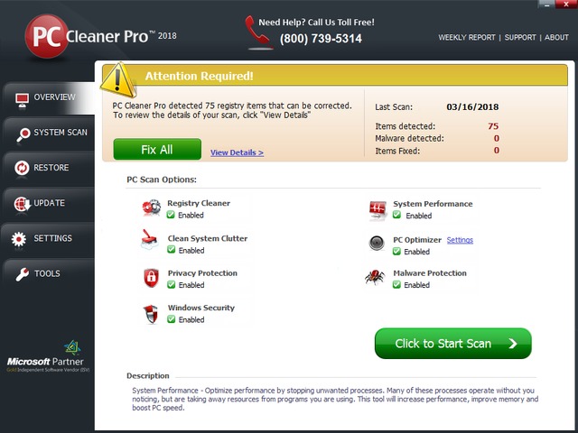 PC Cleaner Pro 2018