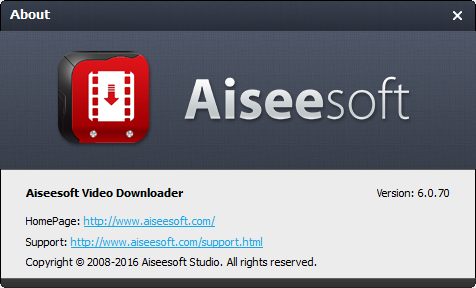 Aiseesoft Video Downloader