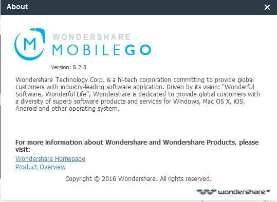 Wondershare MobileGo 8