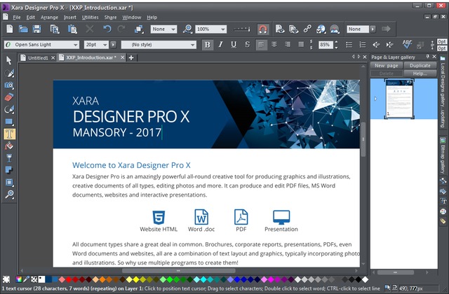 Xara Designer Pro X 15.0.0.52427