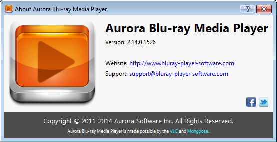 Aurora Blu-ray Media Player 2.14.0.1526 + Portable