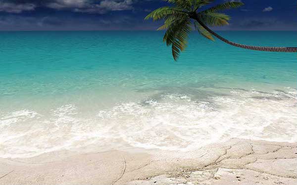 Sandy Beach 3D Screensaver