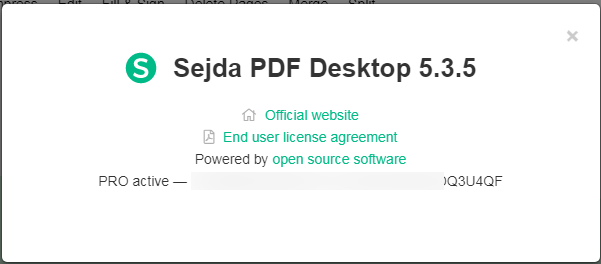 Sejda PDF Desktop Pro