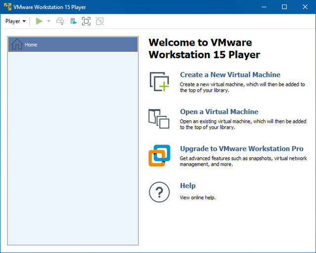 VMware Workstation Player