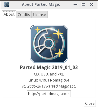 Parted Magic 2019