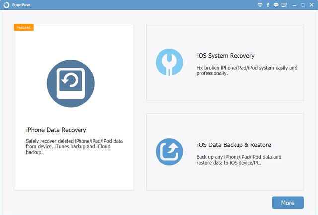 FonePaw iPhone Data Recovery