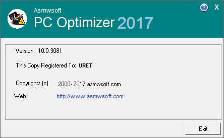 Asmw PC-Optimizer Pro 10.00